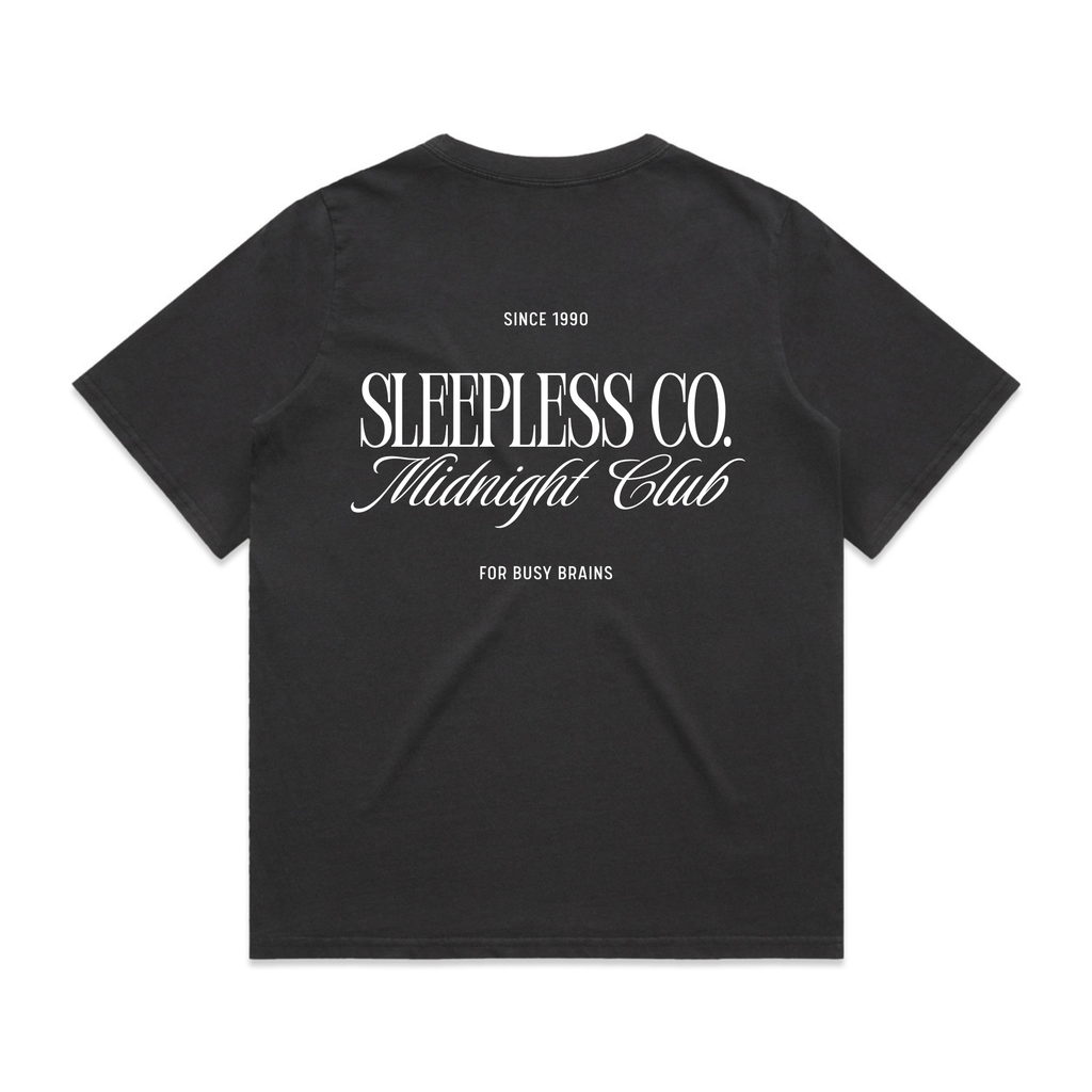 The Women’s SleepLess Co. Midnight Club Tee